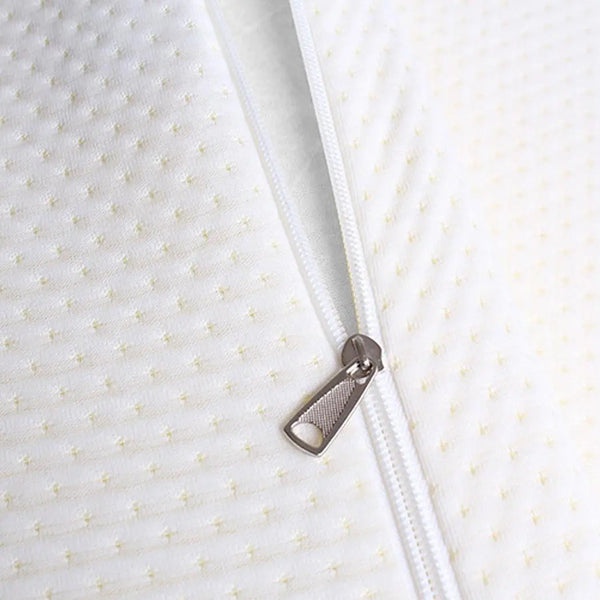 DreamZ 7cm Memory Foam Bed Mattress Topper Polyester Underlay Cover Queen Deals499