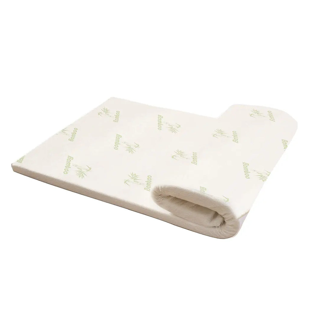 DreamZ 8cm Bedding Cool Gel Memory Foam Bed Mattress Topper Bamboo Cover Double Deals499