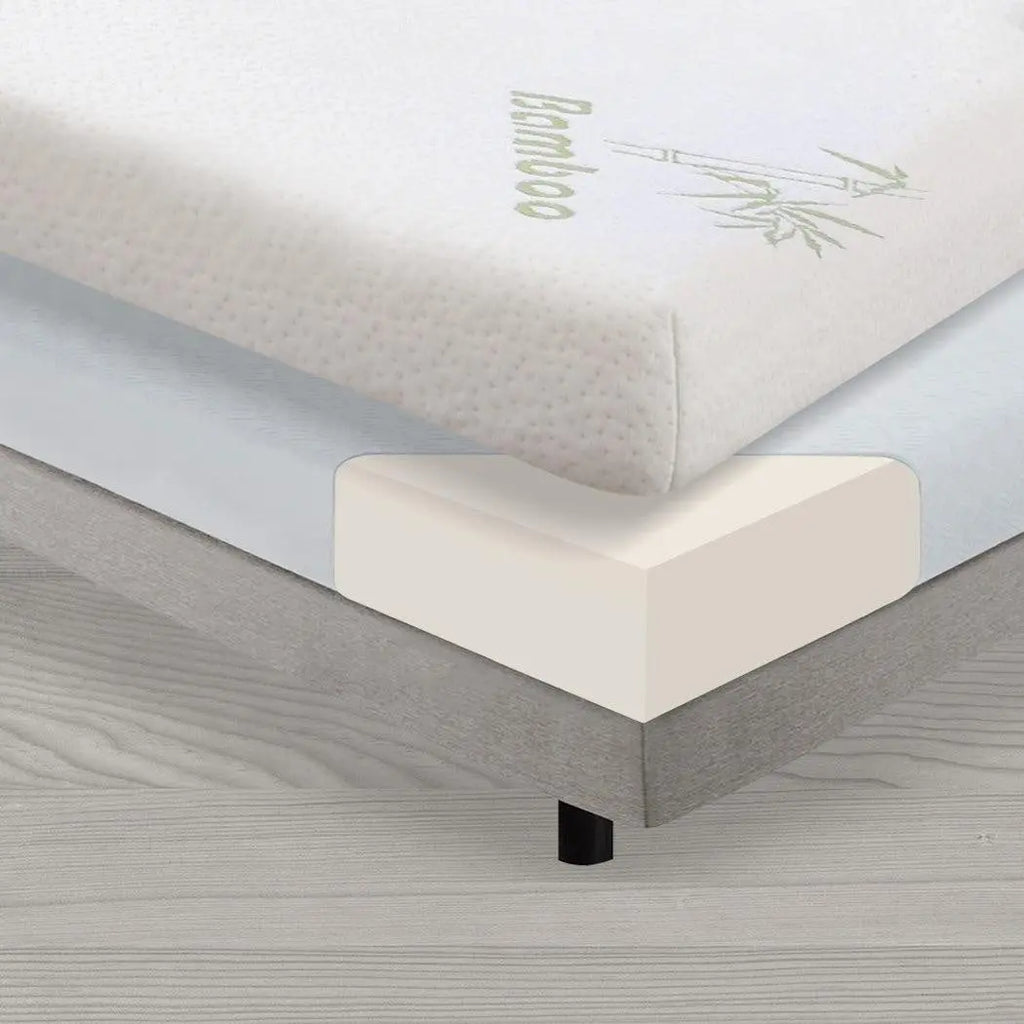 DreamZ 8cm Bedding Cool Gel Memory Foam Bed Mattress Topper Bamboo Cover Double Deals499