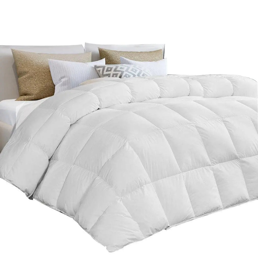 DreamZ All Season Quilt Siliconized Fiberfill Duvet Summer Winter Super King Deals499