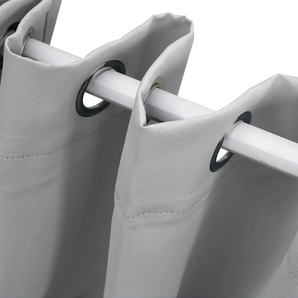 DreamZ Blockout Curtain Blackout Curtains Eyelet Room 102x275cm Grey Deals499