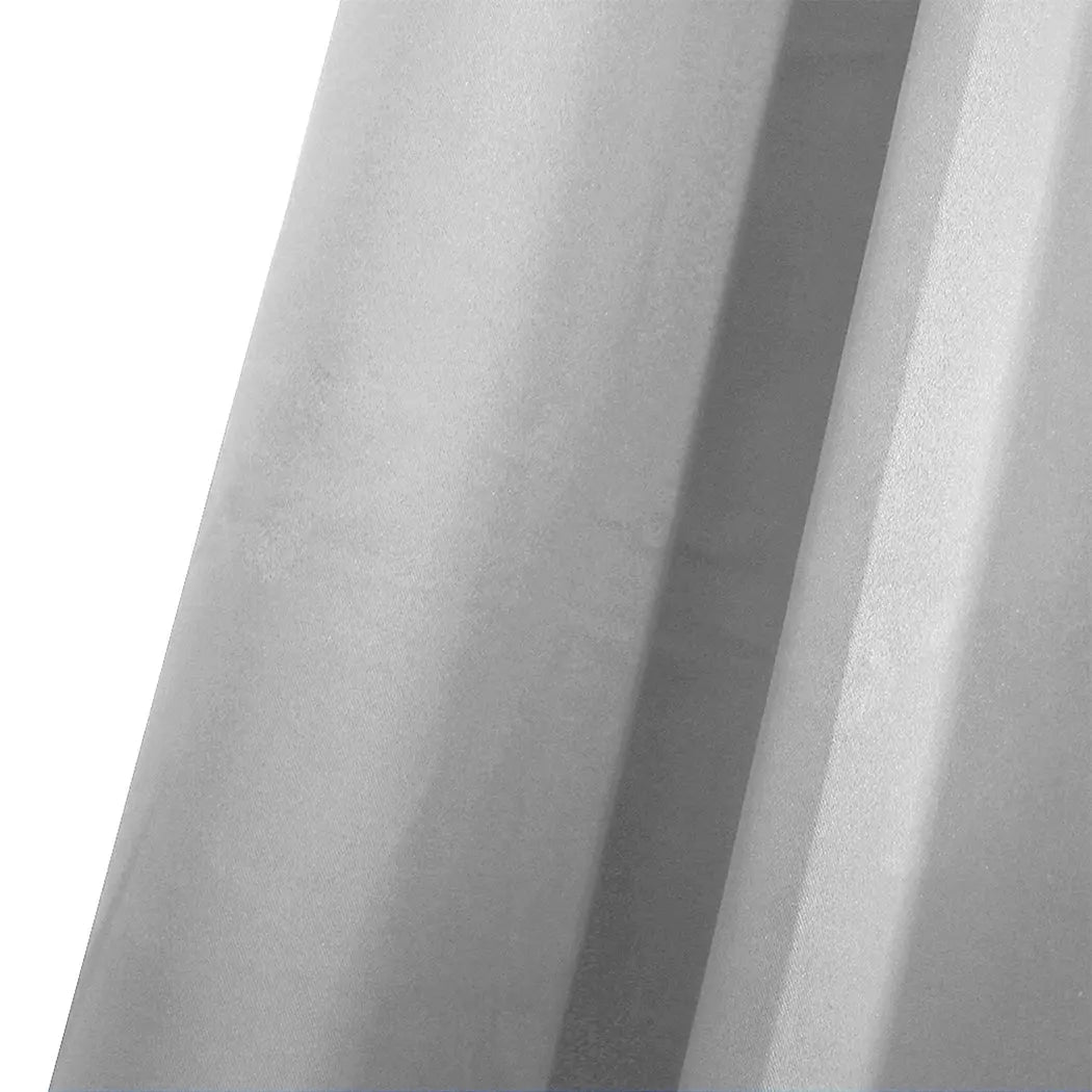 DreamZ Blockout Curtain Blackout Curtains Eyelet Room 102x275cm Grey Deals499