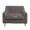 DreamZ Couch Sofa Seat Covers Stretch Protectors Slipcovers 1 Seater Chocolate Deals499