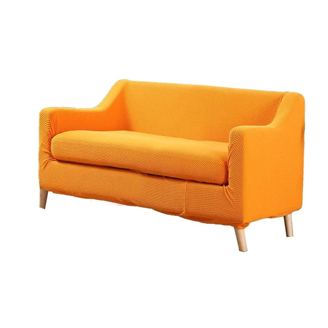 DreamZ Couch Sofa Seat Covers Stretch Protectors Slipcovers 2 Seater Orange Deals499
