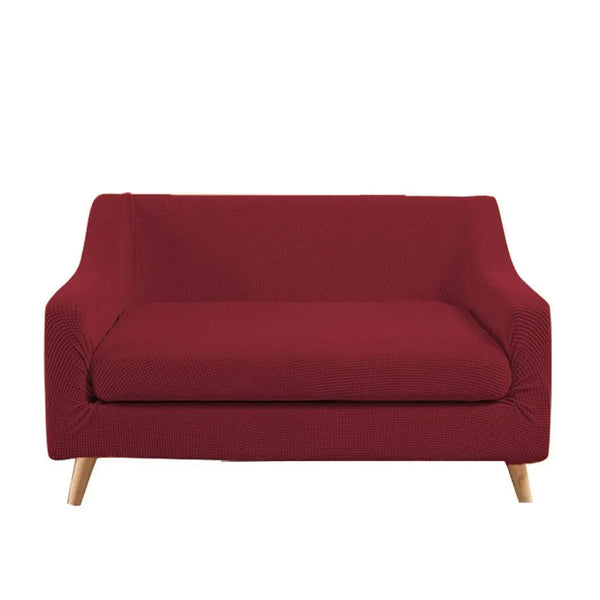 DreamZ Couch Sofa Seat Covers Stretch Protectors Slipcovers 2 Seater Wine Deals499