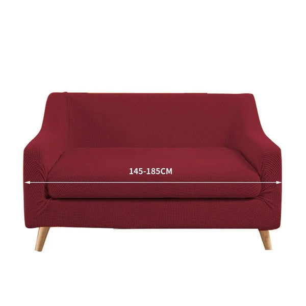 DreamZ Couch Sofa Seat Covers Stretch Protectors Slipcovers 2 Seater Wine Deals499