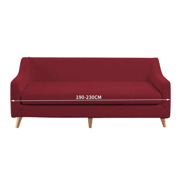 DreamZ Couch Sofa Seat Covers Stretch Protectors Slipcovers 3 Seater Wine Deals499