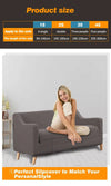 DreamZ Couch Stretch Sofa Lounge Cover Protector Slipcover 2 Seater Chocolate Deals499