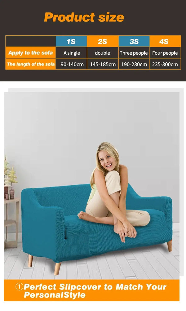 DreamZ Couch Stretch Sofa Lounge Cover Protector Slipcover 2 Seater Green Deals499