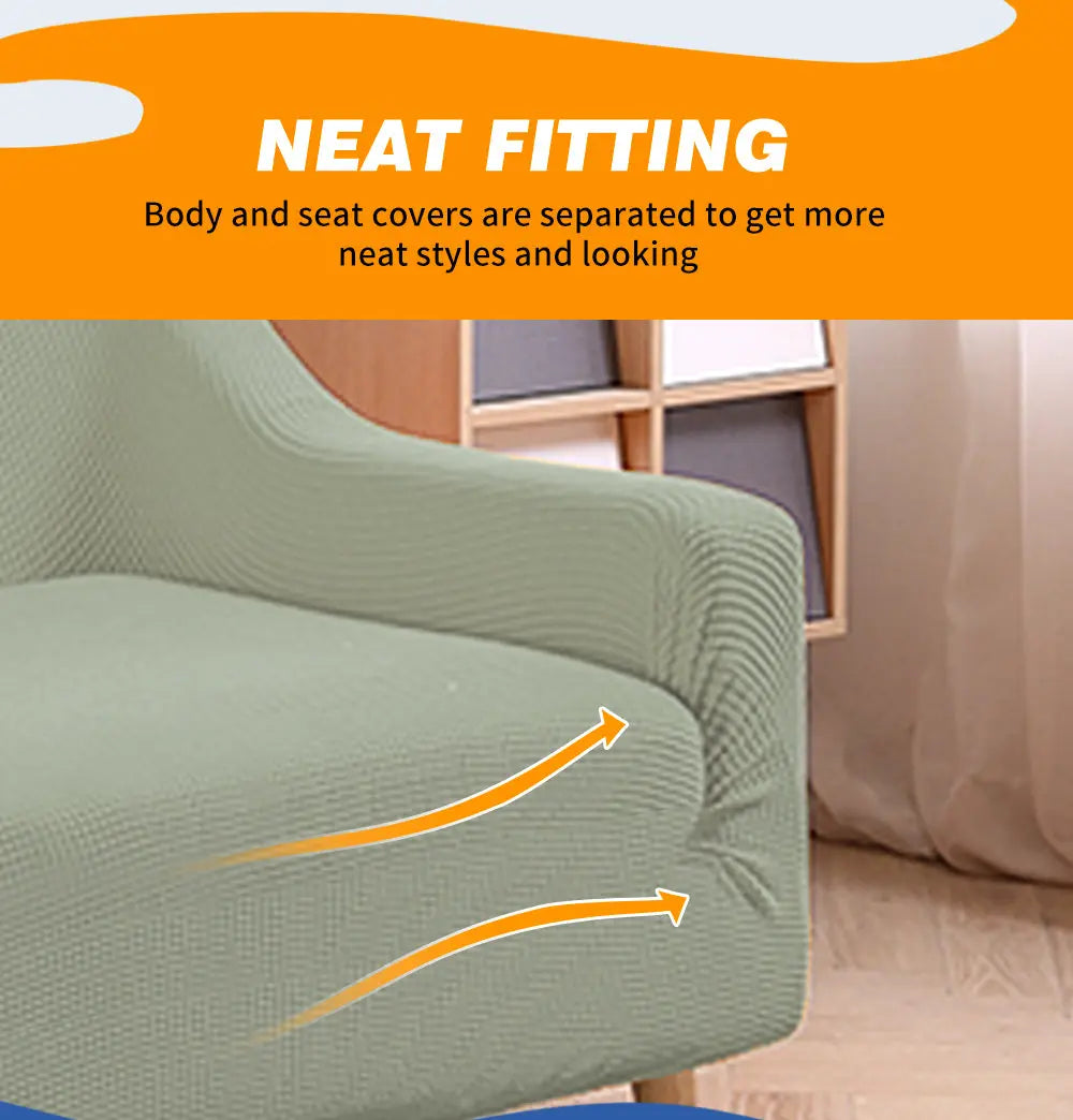 DreamZ Couch Stretch Sofa Lounge Cover Protector Slipcover 2 Seater Khaki Deals499