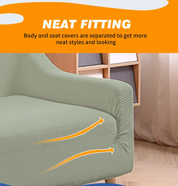 DreamZ Couch Stretch Sofa Lounge Cover Protector Slipcover 2 Seater Khaki Deals499