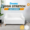 DreamZ Couch Stretch Sofa Lounge Cover Protector Slipcover 2 Seater Off White Deals499