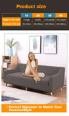 DreamZ Couch Stretch Sofa Lounge Cover Protector Slipcover 4 Seater Chocolate Deals499