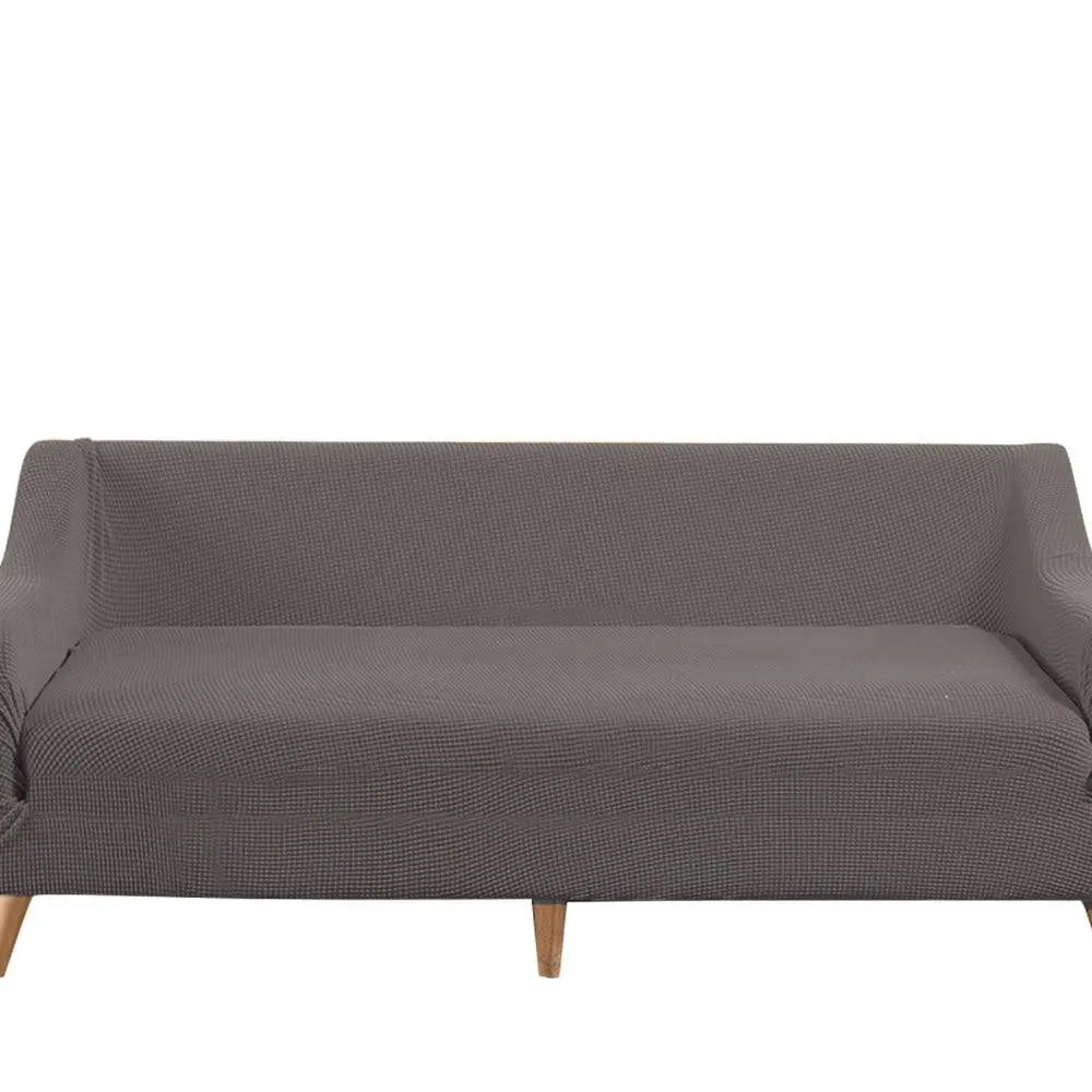 DreamZ Couch Stretch Sofa Lounge Cover Protector Slipcover 4 Seater Chocolate Deals499