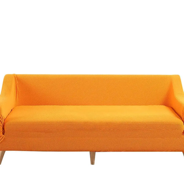 DreamZ Couch Stretch Sofa Lounge Cover Protector Slipcover 4 Seater Orange Deals499