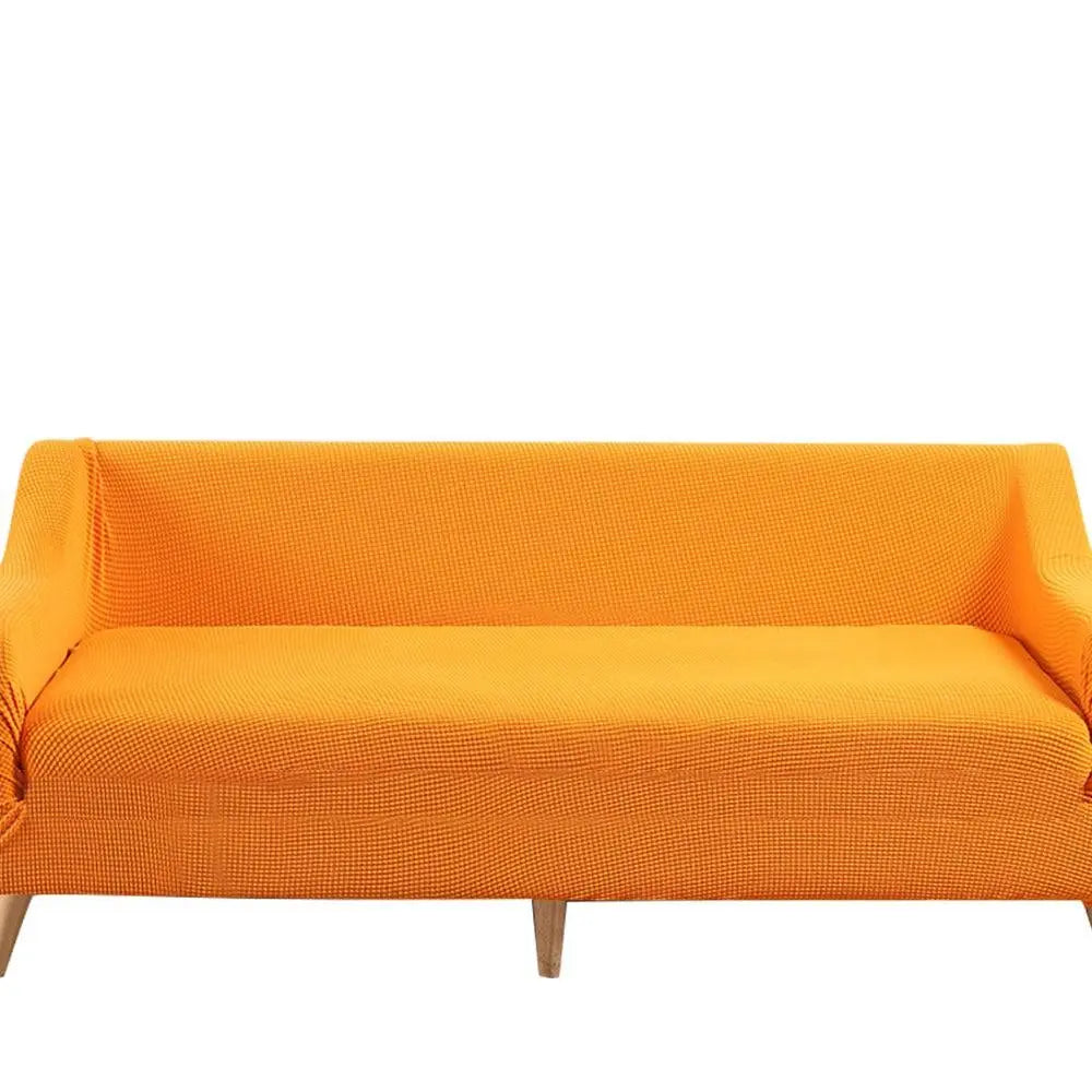 DreamZ Couch Stretch Sofa Lounge Cover Protector Slipcover 4 Seater Orange Deals499
