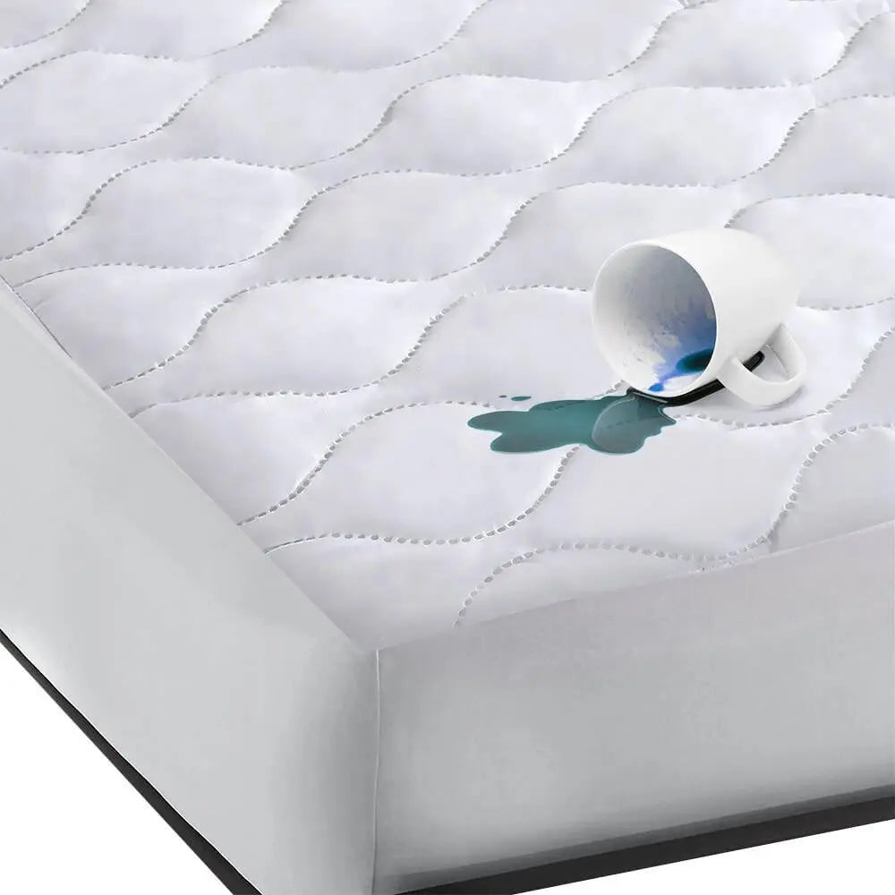 DreamZ Fitted Waterproof Bed Mattress Protectors Covers Double Deals499