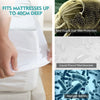 DreamZ Fitted Waterproof Bed Mattress Protectors Covers Double Deals499