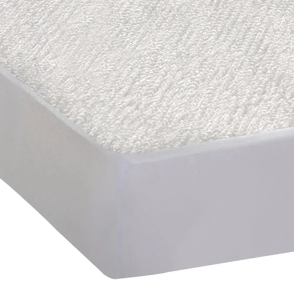 DreamZ Fitted Waterproof Mattress Protector with Bamboo Fibre Cover King Single Deals499