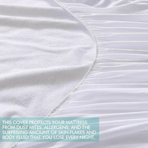 DreamZ Fitted Waterproof Mattress Protector with Bamboo Fibre Cover King Size Deals499