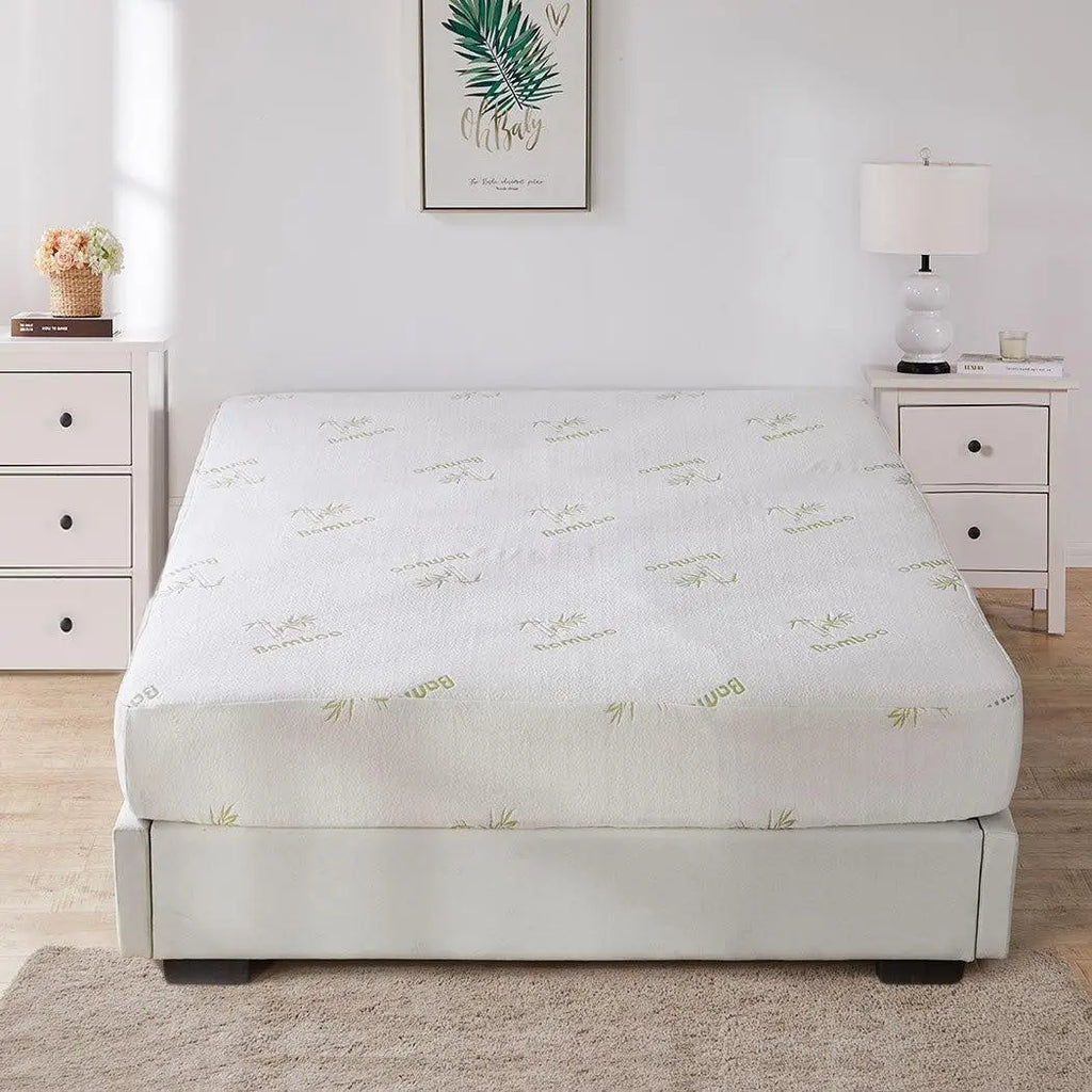 DreamZ Mattress Protector Topper 70% Bamboo Hypoallergenic Sheet Cover Queen Deals499