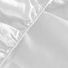DreamZ Ultra Soft Silky Satin Bed Sheet Set in Queen Size in White Colour Deals499