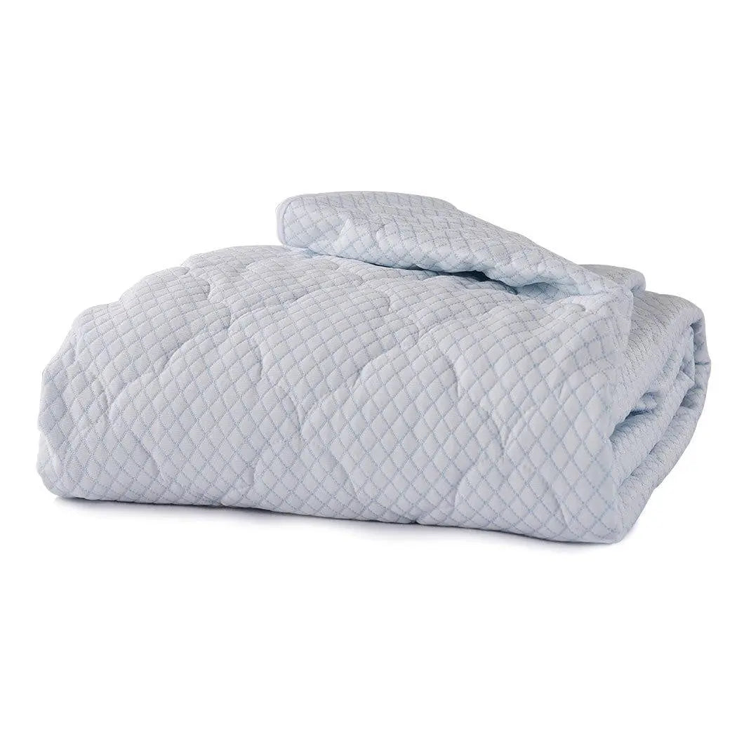 Dreamz Mattress Protector Topper Cool Fabric Pillowtop Waterproof Cover Double Deals499