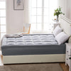 Dreamz Mattress Topper Bamboo Fibre Luxury Pillowtop Mat Protector Cover Double Deals499