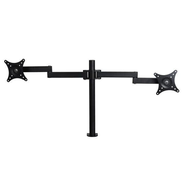 Dual HD LED Desk Mount Monitor Stand  2 Arm Display Bracket LCD Screen TV Holder Deals499