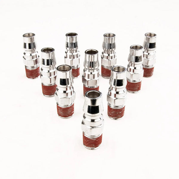 Dynamic Power 10 Set 4 x 1.5cm Nitto Type Male Air Coupling Coupler Fitting 1/4" inlet Deals499