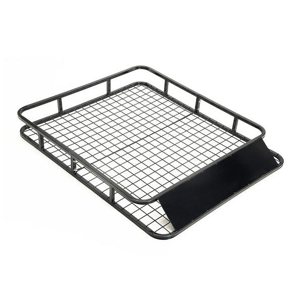 Dynamic Power Black Steel Roof Rack Luggage Carrier Basket 4WD 121cm Deals499