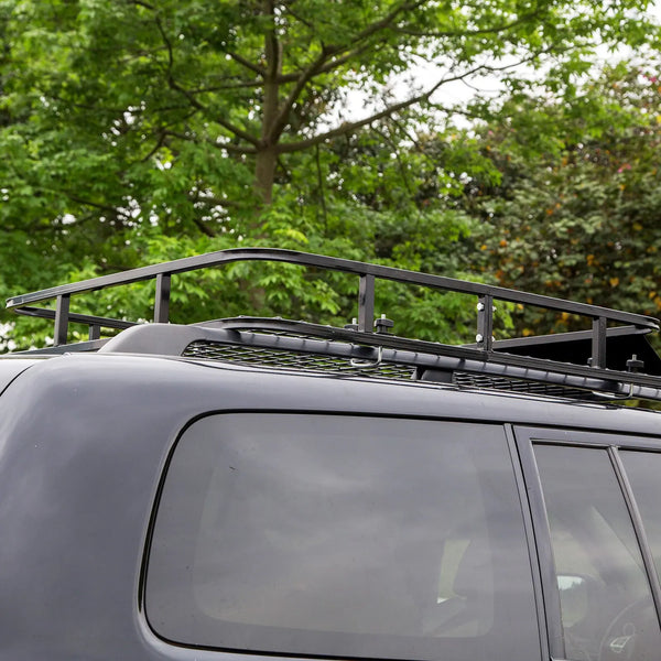 Dynamic Power Black Steel Roof Rack Luggage Carrier Basket 4WD 121cm Deals499