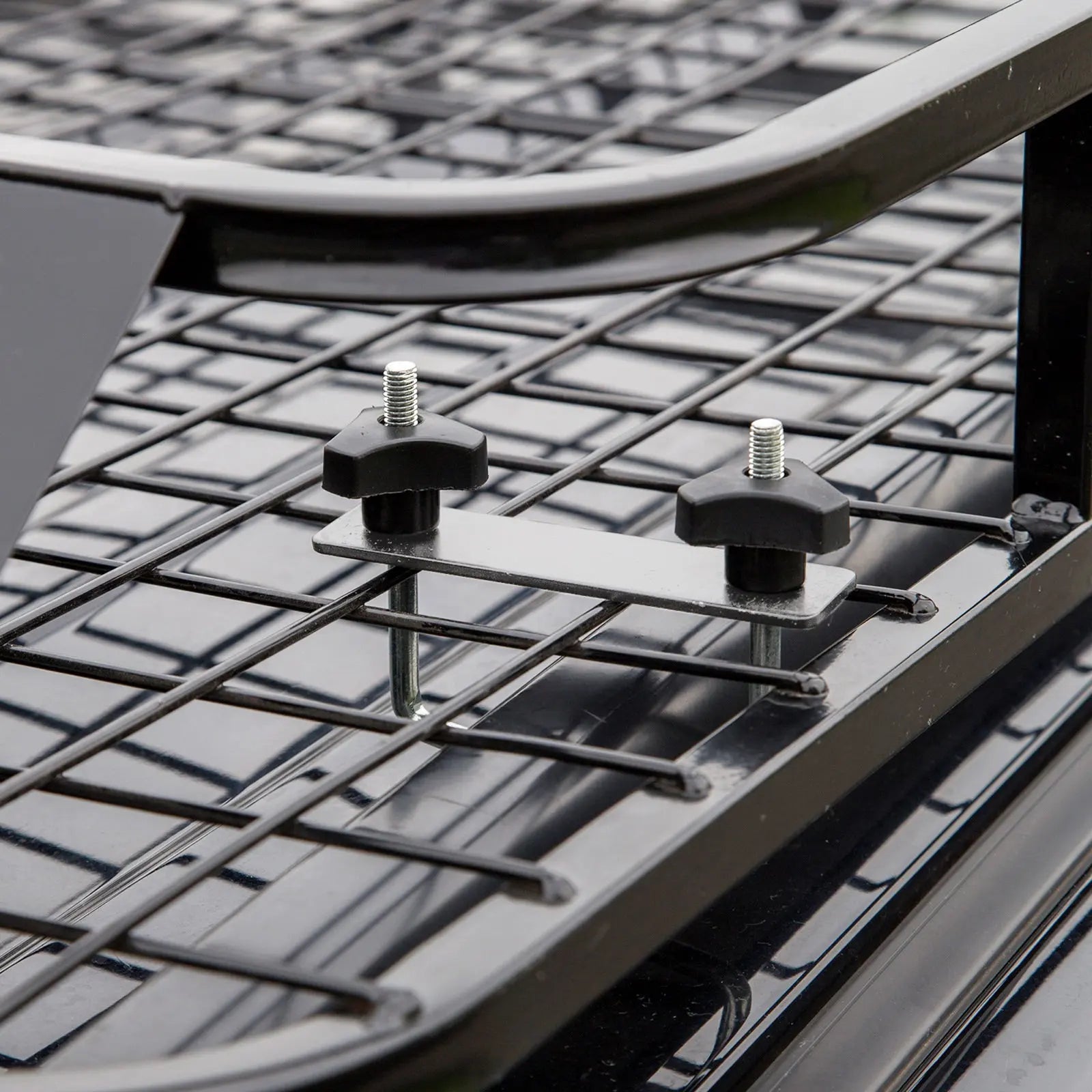 Dynamic Power Black Steel Roof Rack Luggage Carrier Basket 4WD 121cm Deals499