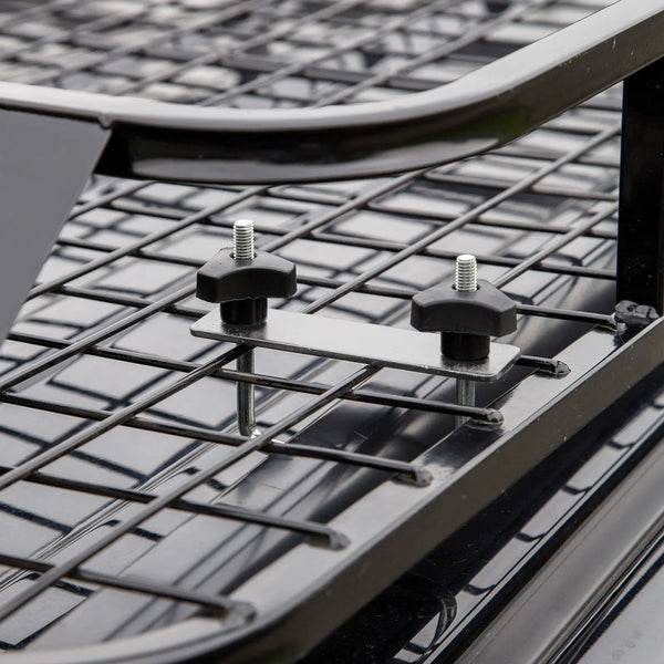 Dynamic Power Black Steel Roof Rack Luggage Carrier Basket 4WD 121cm Deals499