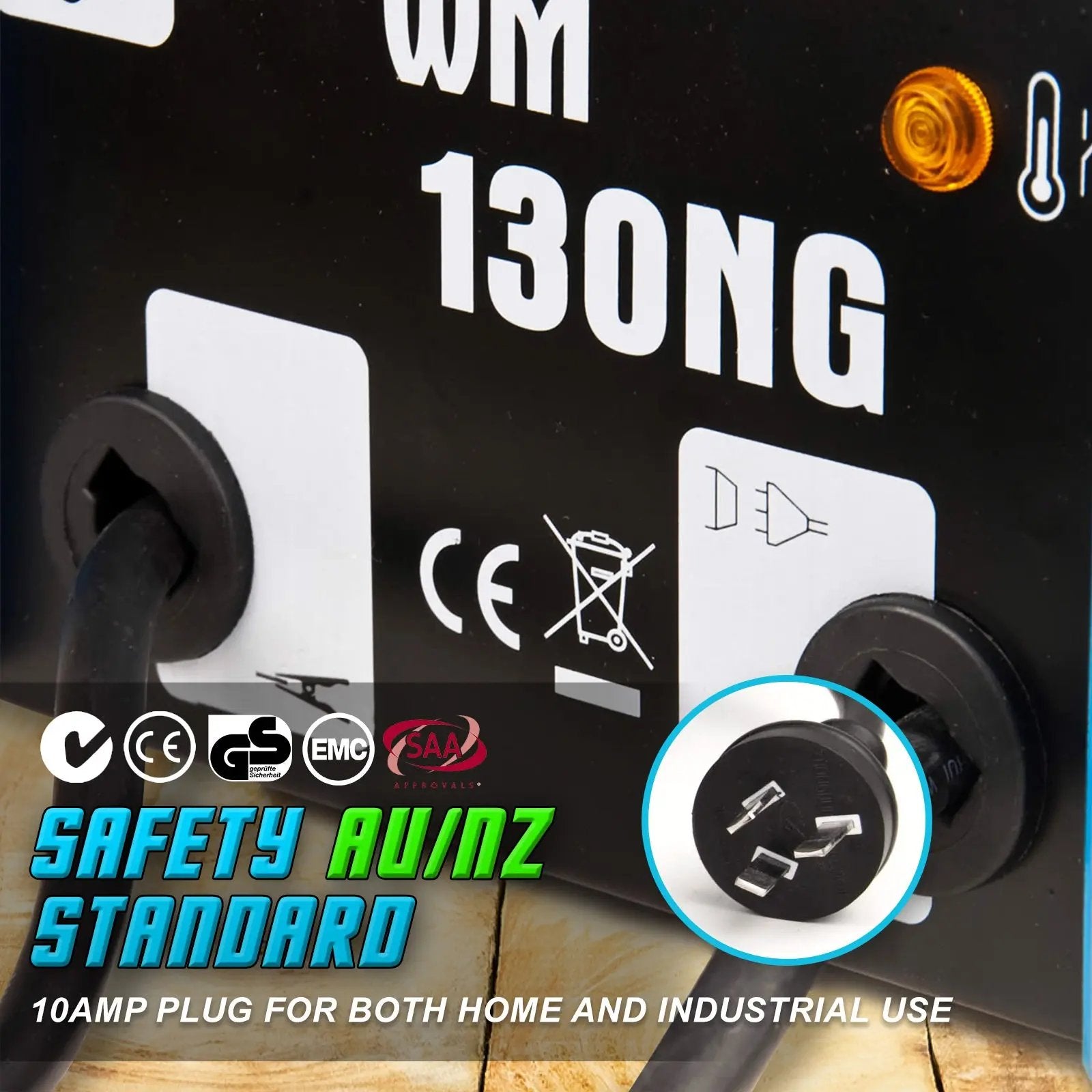 Dynamic Power MIG Gasless Welder + Wire Portable Welding Machine 130Amp Deals499