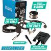 Dynamic Power MIG Gasless Welder + Wire Portable Welding Machine 130Amp Deals499