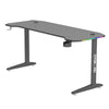 Dyskord Adjustable Gaming Table Desk Office Desktop Steel LED RGB Lighting Deals499