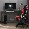 Dyskord Gaming Chair RGB LED Lighting Leg Rest Vibrating Lumbar Support Padded Deals499