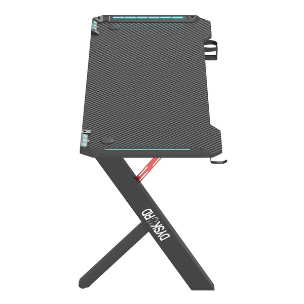Dyskord Gaming Table Desk Office Desktop Steel LED RGB Lighting Deals499
