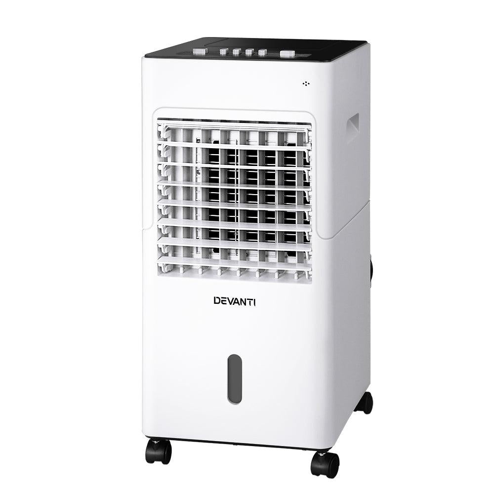Devanti Evaporative Air Cooler Conditioner Portable 6L Cooling Fan Humidifier Deals499
