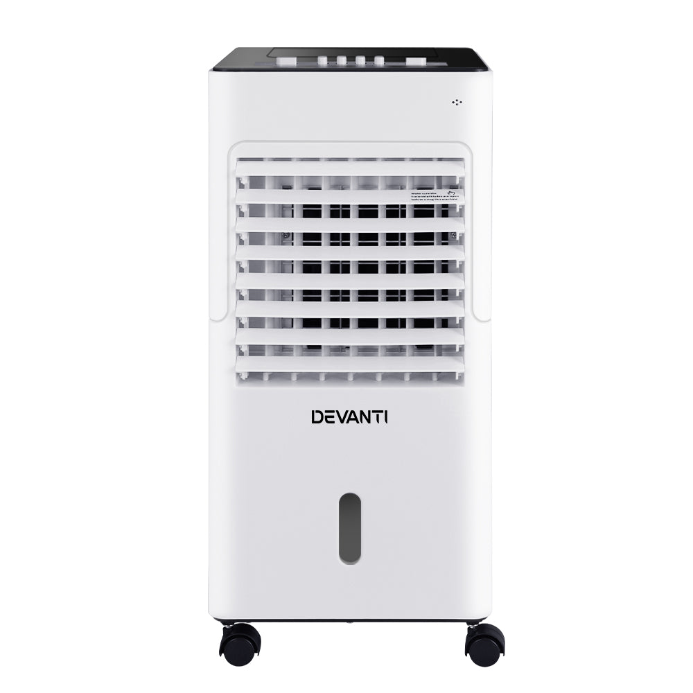 Devanti Evaporative Air Cooler Conditioner Portable 6L Cooling Fan Humidifier Deals499