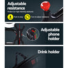 Spin Exercise Bike Flywheel Fitness Commercial Home Workout Gym Machine Bonus Phone Holder Black Deals499