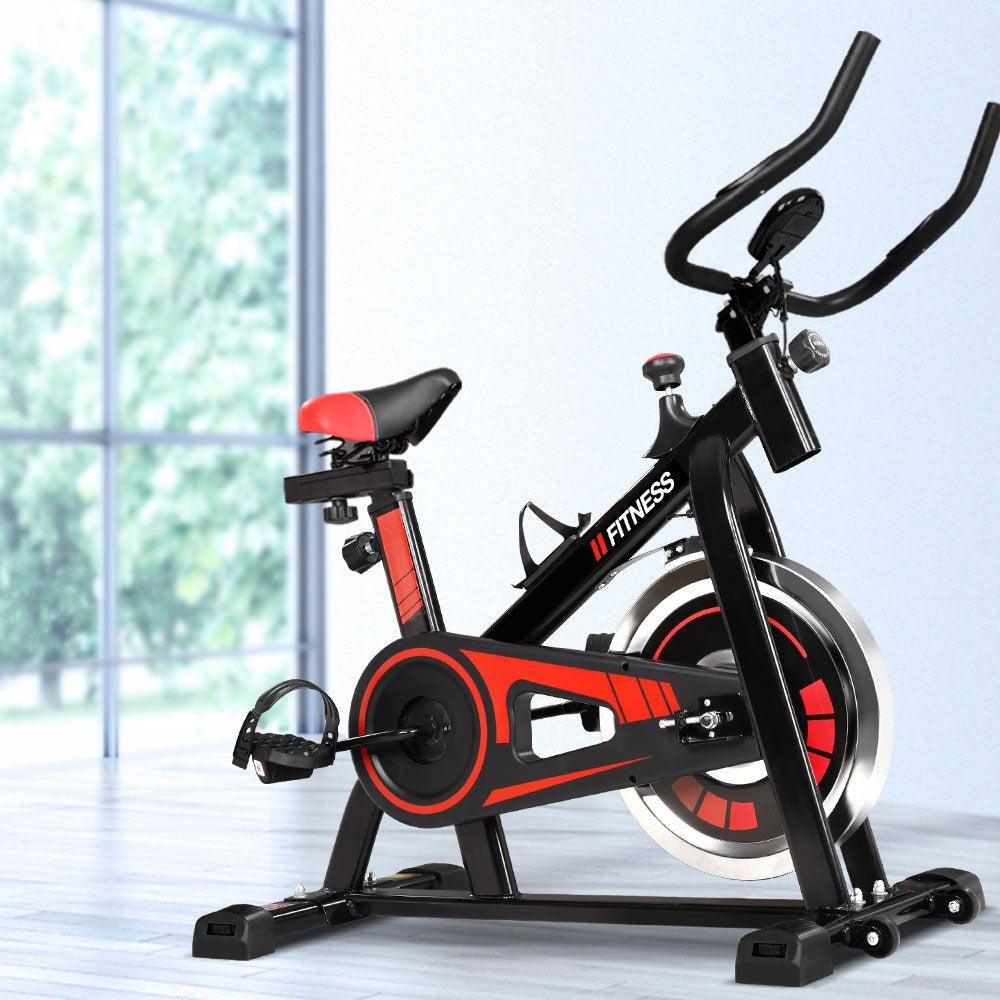 Spin Bike Exercise Bike Flywheel Fitness Home Commercial Workout Gym Holder Deals499