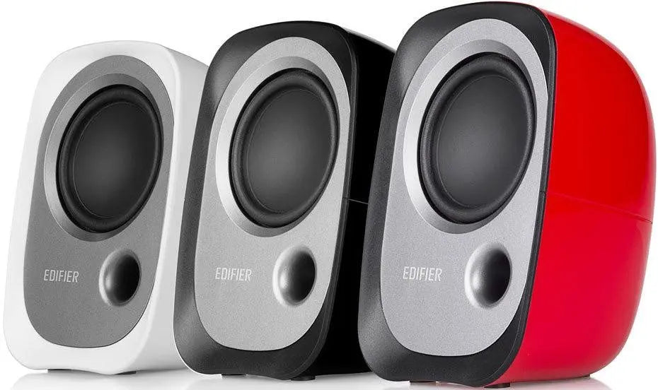EDIFIER R12U USB Compact 2.0 Multimedia Speakers System (White) - 3.5mm AUX/USB/Ideal for Desktop,Laptop,Tablet or Phone11 x360 EDIFIER