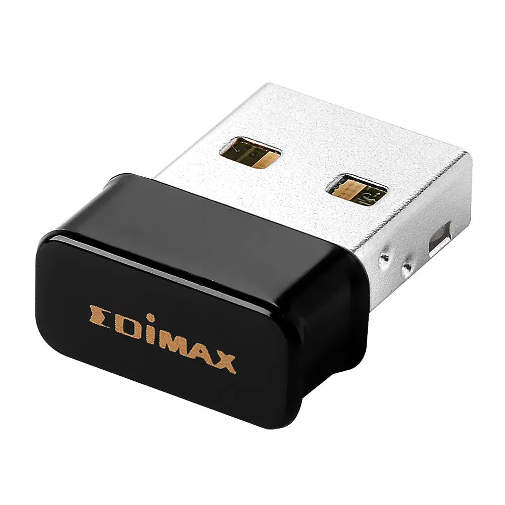 EDIMAX N150 2-in-1 Wireless WIFI & Bluetooth Nano USB Adapter - WIFI/BT/ 802.11bgn/Up to 2.4GHz (150Mbps)/Miniature Size/Designed for Notebook Laptop EDIMAX