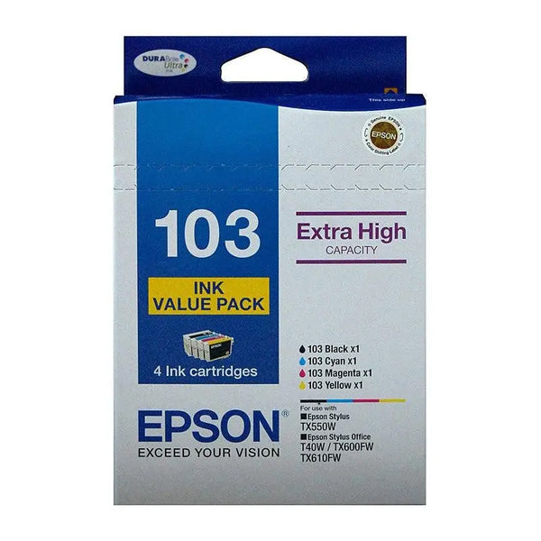 EPSON 103 EHY Ink Value Pack EPSON