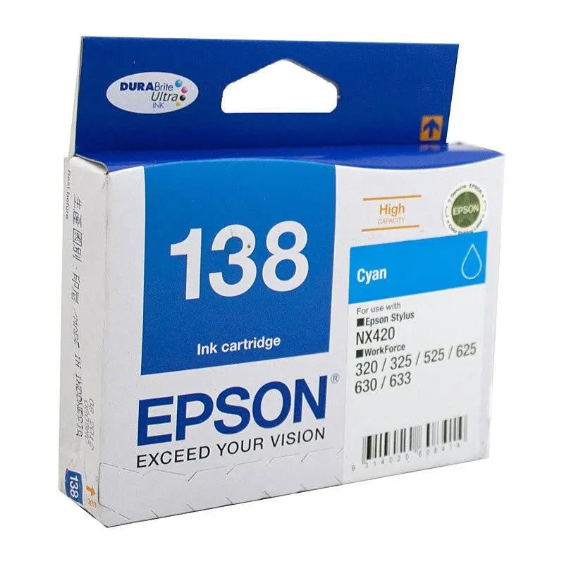 EPSON 138 Cyan Ink Cartridge EPSON