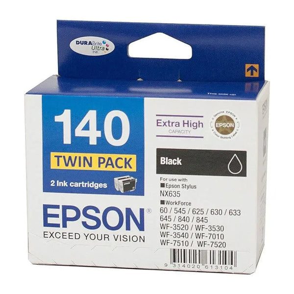 EPSON 140 Black Twin Pack EPSON