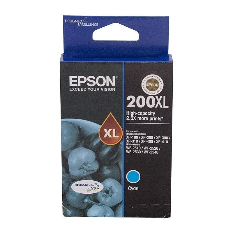 EPSON 200XL Cyan Ink Cartridge EPSON