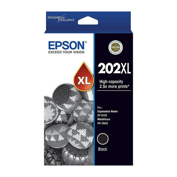 EPSON 202XL Black Ink Cartridge EPSON